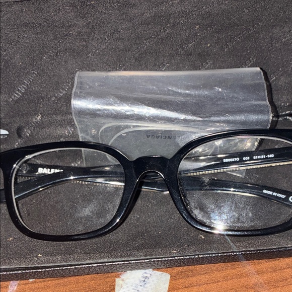 Balenciaga Glossy Black Eyewear - Picture 1 of 2